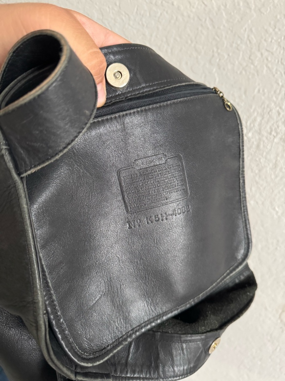 Vintage Coach Large Soho 4082 Black Leather Tote - Picture 2 of 7